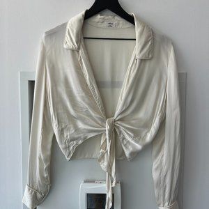 Tie-Front Blouse